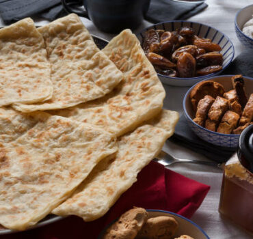 Traditional Moroccan Msemen Mlawi  Rghaif  Square Moroccan Pancakes