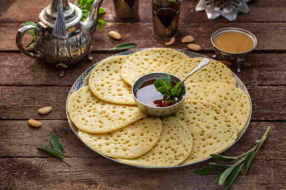 Baghrir Marocain CrĂŞpes aux mille trous Baghrir Marocain CrĂŞpes aux mille trous