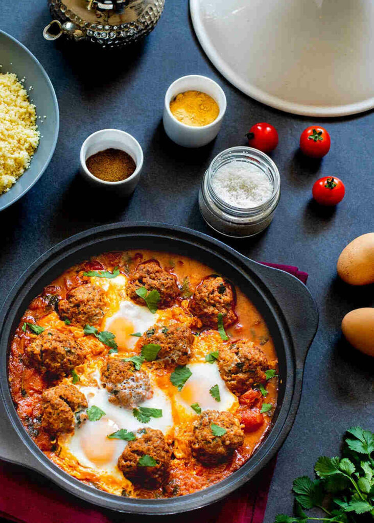 Tajine Kefta Recette de Tajine de Keftas aux Oeufs